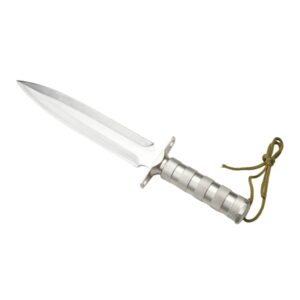 High-quality tactical knife, suitable for outdoor rescue, survival, hunting, and camping.