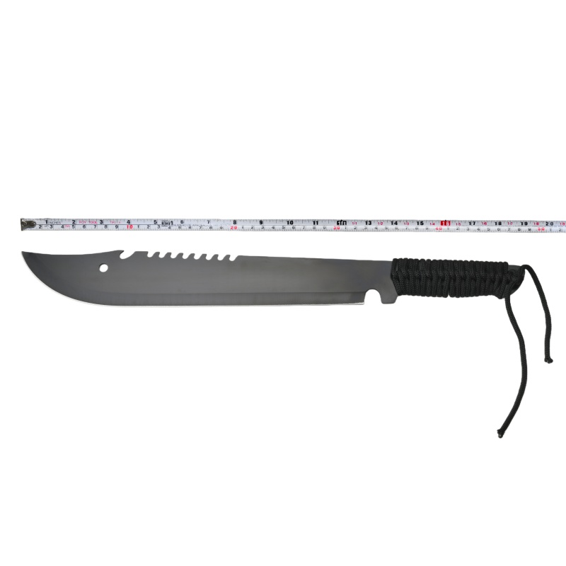 Practical outdoor rescue knife, survival hunting and camping knife, straight blade. - 图片 2