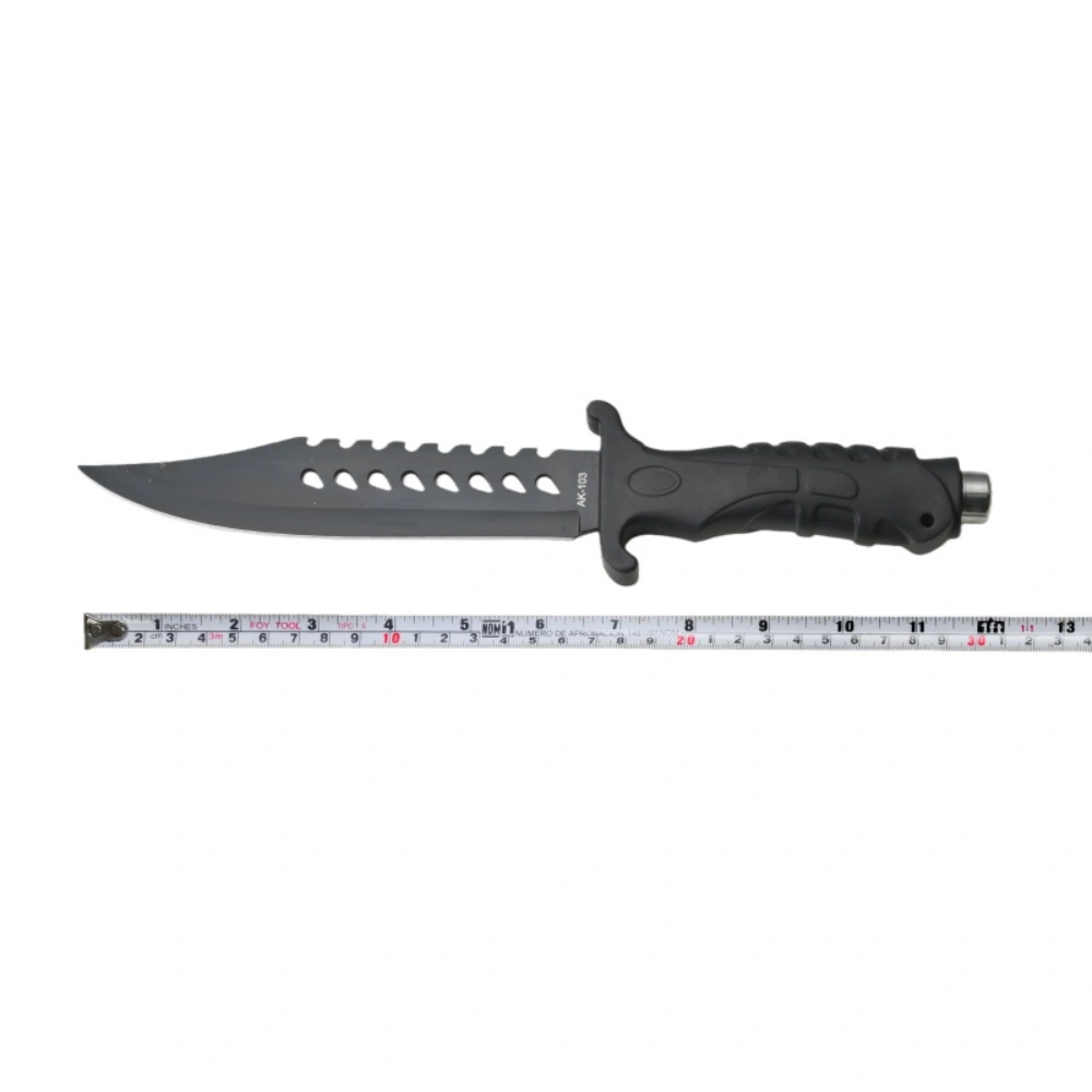 High-quality tactical knife, suitable for outdoor rescue, survival, hunting, and camping. - 图片 6