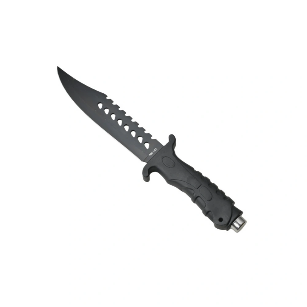 High-quality tactical knife, suitable for outdoor rescue, survival, hunting, and camping.