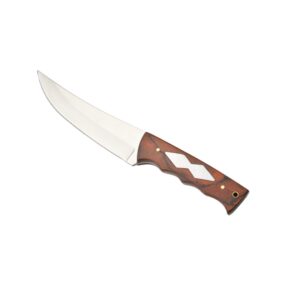 High-hardness portable outdoor camping knife, straight blade