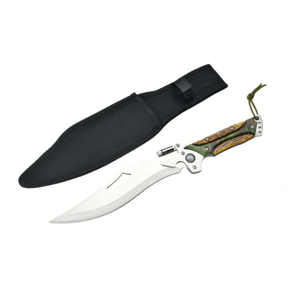 Outdoor survival stainless steel knives, daggers, tactical fighting knives, camping and hunting fixed knives, outdoor self-defense knives. - 图片 4