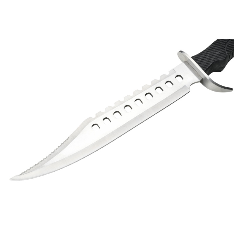Practical outdoor rescue knife, survival hunting and camping knife, straight blade. - 图片 4