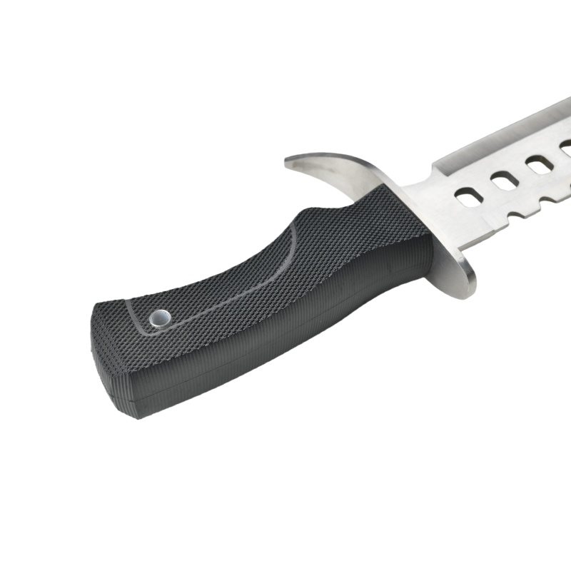 Practical outdoor rescue knife, survival hunting and camping knife, straight blade. - 图片 6