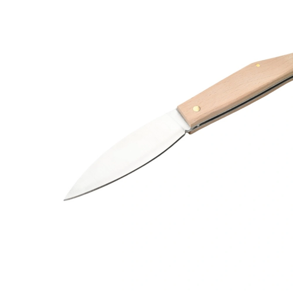 Multi-functional wooden handle knife, portable folding knife, hunting and camping knife, professional pocket knife - 图片 3