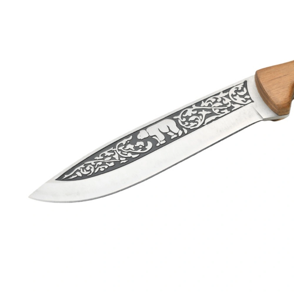 Outdoor camping stainless steel survival knife, fixed blade - 图片 3