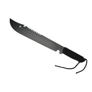 Outdoor Adventure Fixed-Blade Knife — Practical Outdoor Knife with Serrated Edge