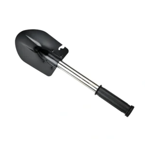 Compact Multi-Purpose Outdoor Spade with Utility Notch - Essential Survival Tool for Every Explorer